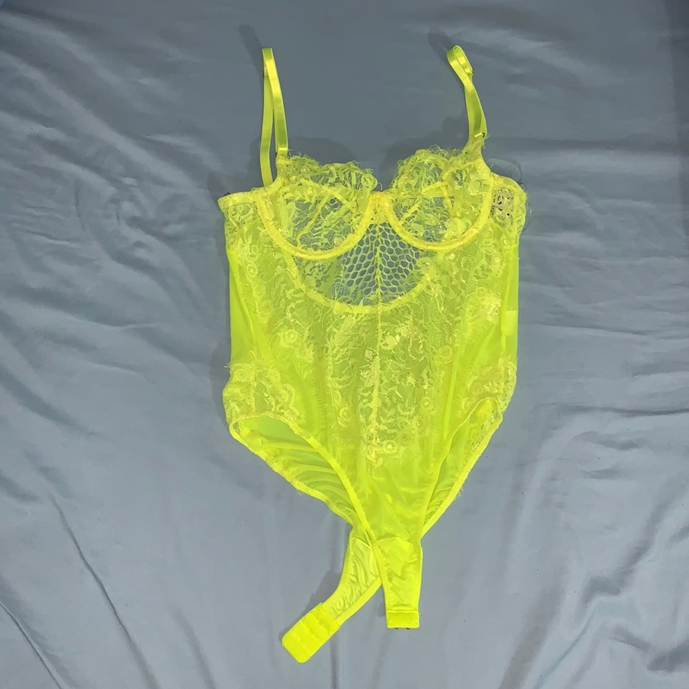 Neon Yellow Bodysuit